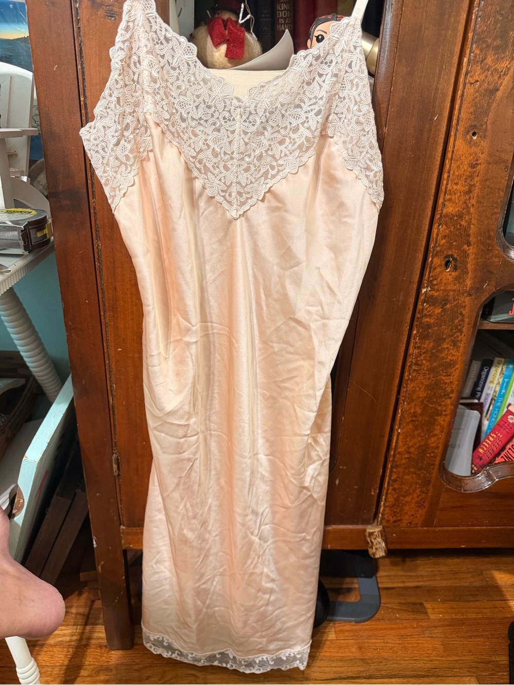Wacoal Lace-Trim Slip in Blush Medium